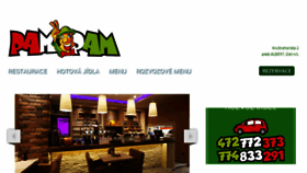 What Pampam2.cz website looked like in 2018 (5 years ago)