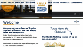 What Parkhotel-sankt-leonhard.de website looked like in 2018 (5 years ago)