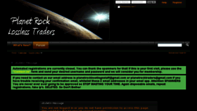What Planetrocklosslessbootlegs.com website looked like in 2018 (5 years ago)