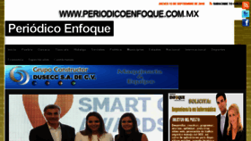 What Periodicoenfoque.mx website looked like in 2018 (6 years ago)