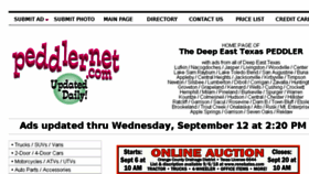 What Peddlernet.com website looked like in 2018 (5 years ago)