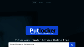 What Putlockers.onl website looked like in 2018 (5 years ago)