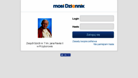 What Przyborow.mobidziennik.pl website looked like in 2018 (5 years ago)