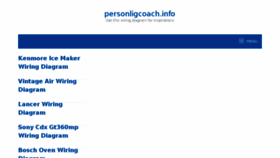 What Personligcoach.info website looked like in 2018 (5 years ago)