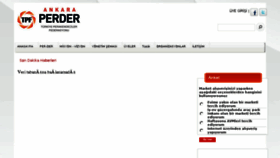 What Perder.org.tr website looked like in 2018 (5 years ago)