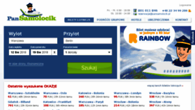 What Pansamolocik.pl website looked like in 2018 (5 years ago)