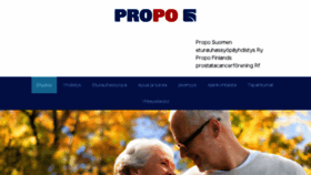 What Propo.fi website looked like in 2018 (5 years ago)