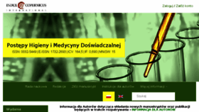 What Phmd.pl website looked like in 2018 (5 years ago)