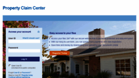 What Propertyclaimcenter.com website looked like in 2018 (5 years ago)