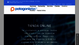 What Patagoniatec.com website looked like in 2018 (5 years ago)