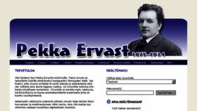 What Pekkaervast.net website looked like in 2018 (5 years ago)