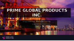 What Primeglobalproductsinc.com website looked like in 2018 (5 years ago)