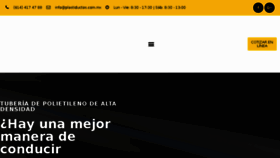 What Plastiductos.com.mx website looked like in 2018 (5 years ago)