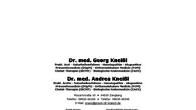 What Praxis-dr-kneissl.de website looked like in 2018 (5 years ago)