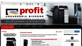 What Profit-kopiarki.com website looked like in 2018 (5 years ago)