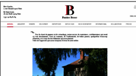What Patrice-besse.com website looked like in 2018 (5 years ago)