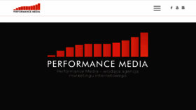 What Performance-media.pl website looked like in 2018 (6 years ago)