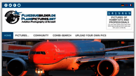 What Planepictures.net website looked like in 2018 (7 years ago)
