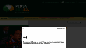 What Pensabrasil.com website looked like in 2018 (5 years ago)
