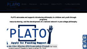 What Plato-philosophy.org website looked like in 2018 (5 years ago)
