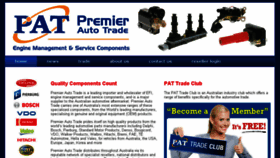What Premierautotrade.com.au website looked like in 2018 (5 years ago)