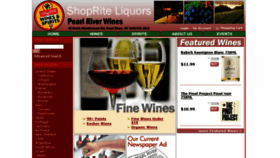 What Pearlriverwines.com website looked like in 2018 (5 years ago)