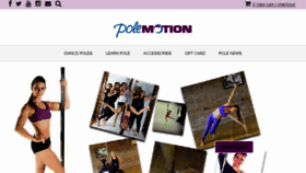 What Polemotion.com website looked like in 2018 (5 years ago)