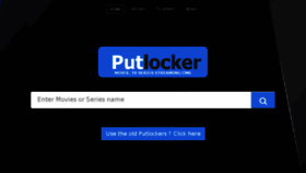 What Putlocker.onl website looked like in 2018 (5 years ago)