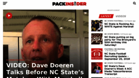 What Packinsider.com website looked like in 2018 (5 years ago)