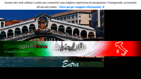 What Paesaggioitaliano.eu website looked like in 2018 (5 years ago)