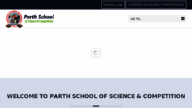 What Parthschool.org website looked like in 2018 (5 years ago)