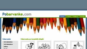 What Pobarvanke.com website looked like in 2018 (5 years ago)