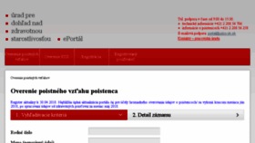What Portaludzs.sk website looked like in 2018 (5 years ago)