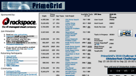 What Primegrid.com website looked like in 2018 (5 years ago)