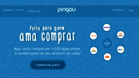 What Pingou.com.br website looked like in 2018 (5 years ago)