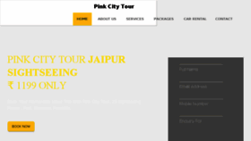 What Pinkcitytour.in website looked like in 2018 (6 years ago)