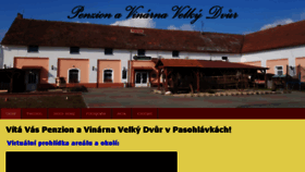 What Pasohlavkyvelkydvur.cz website looked like in 2018 (5 years ago)