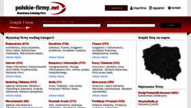What Polskie-firmy.net website looked like in 2018 (5 years ago)