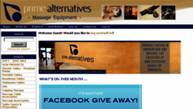What Primealternatives.com.au website looked like in 2018 (5 years ago)
