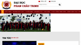 What Pctu.edu.vn website looked like in 2018 (5 years ago)