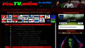 What Pirlo.tv website looked like in 2018 (5 years ago)