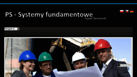 What Plyty-fundamentowe.pl website looked like in 2018 (5 years ago)