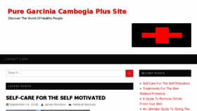 What Puregarciniacambogiaplussite.com website looked like in 2018 (5 years ago)