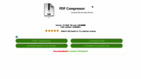 What Pdfcompressor.org website looked like in 2018 (5 years ago)