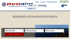 What Pharosreizen.nl website looked like in 2018 (5 years ago)