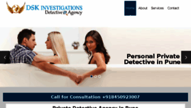 What Privatedetectiveinpune.com website looked like in 2018 (5 years ago)