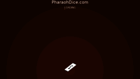 What Pharaohdice.com website looked like in 2018 (5 years ago)