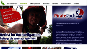 What Piraterock.de website looked like in 2018 (5 years ago)