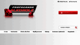 What Propaganda24h.pl website looked like in 2018 (5 years ago)