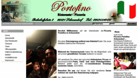 What Portofino-sad.de website looked like in 2018 (5 years ago)